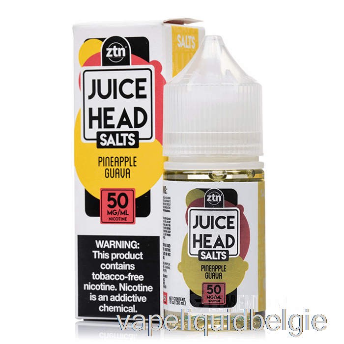 Vape België Ananas Guave - Sapkopzouten - 30ml 35mg